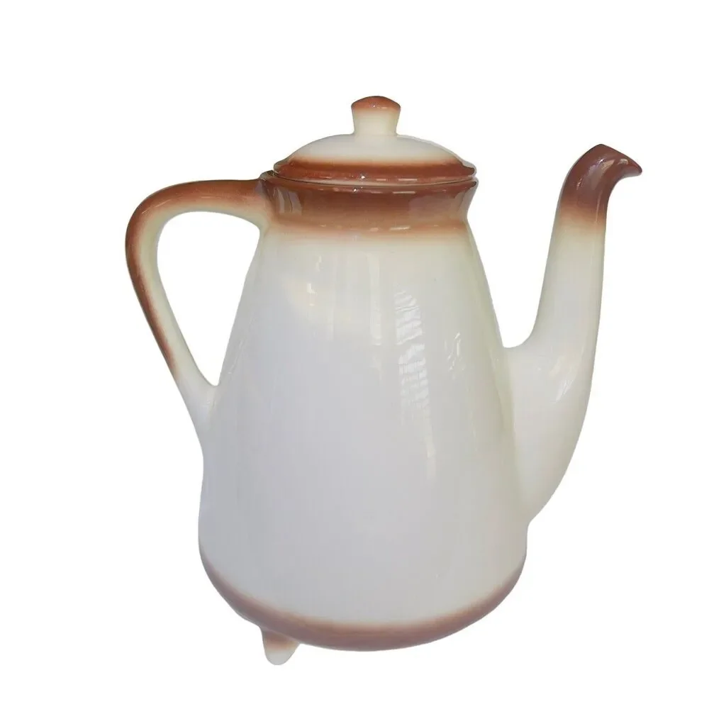 VTG 50’s Brock of California Chanticleer Rooster Coffee Pot Mid Century 9.75”x9”